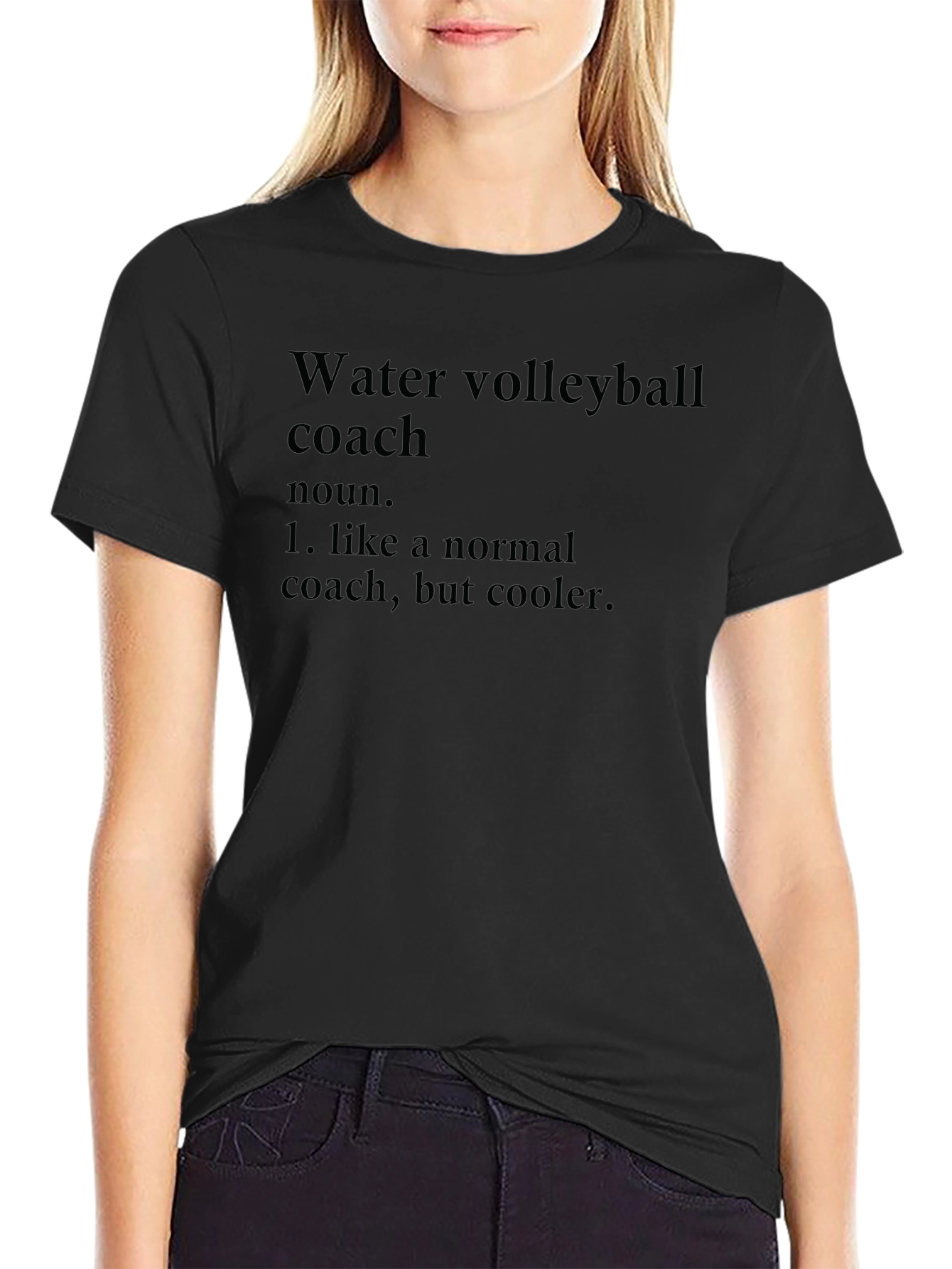 Water Volleyball Coach Definition T-Shirt