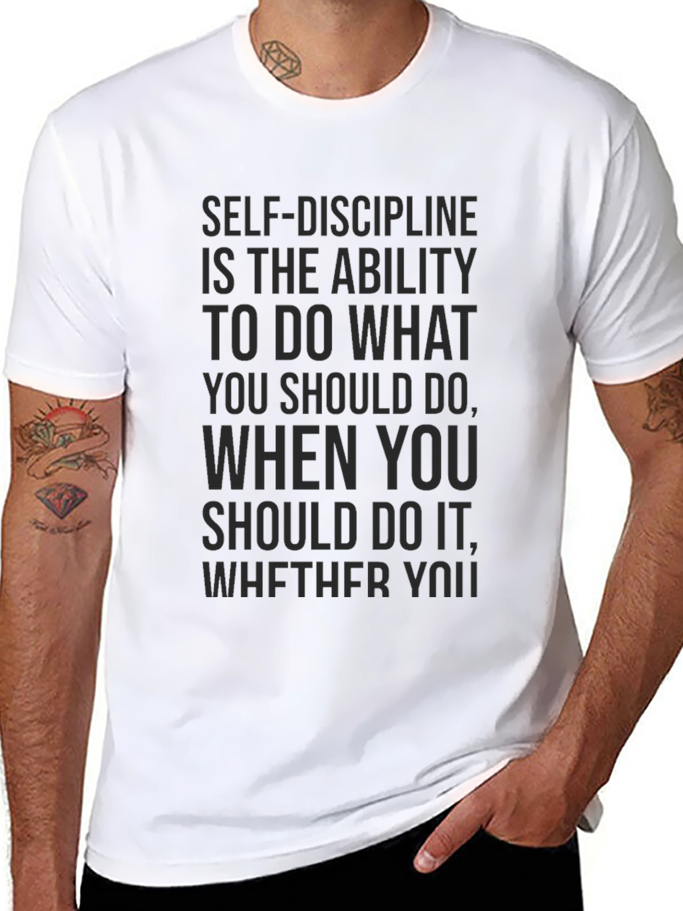 Self-Discipline Graphic Tee