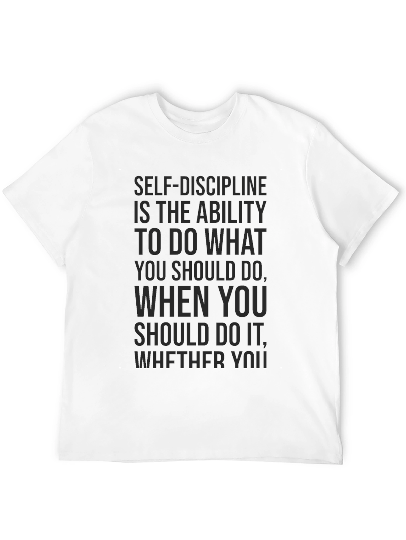 Self-Discipline Graphic Tee