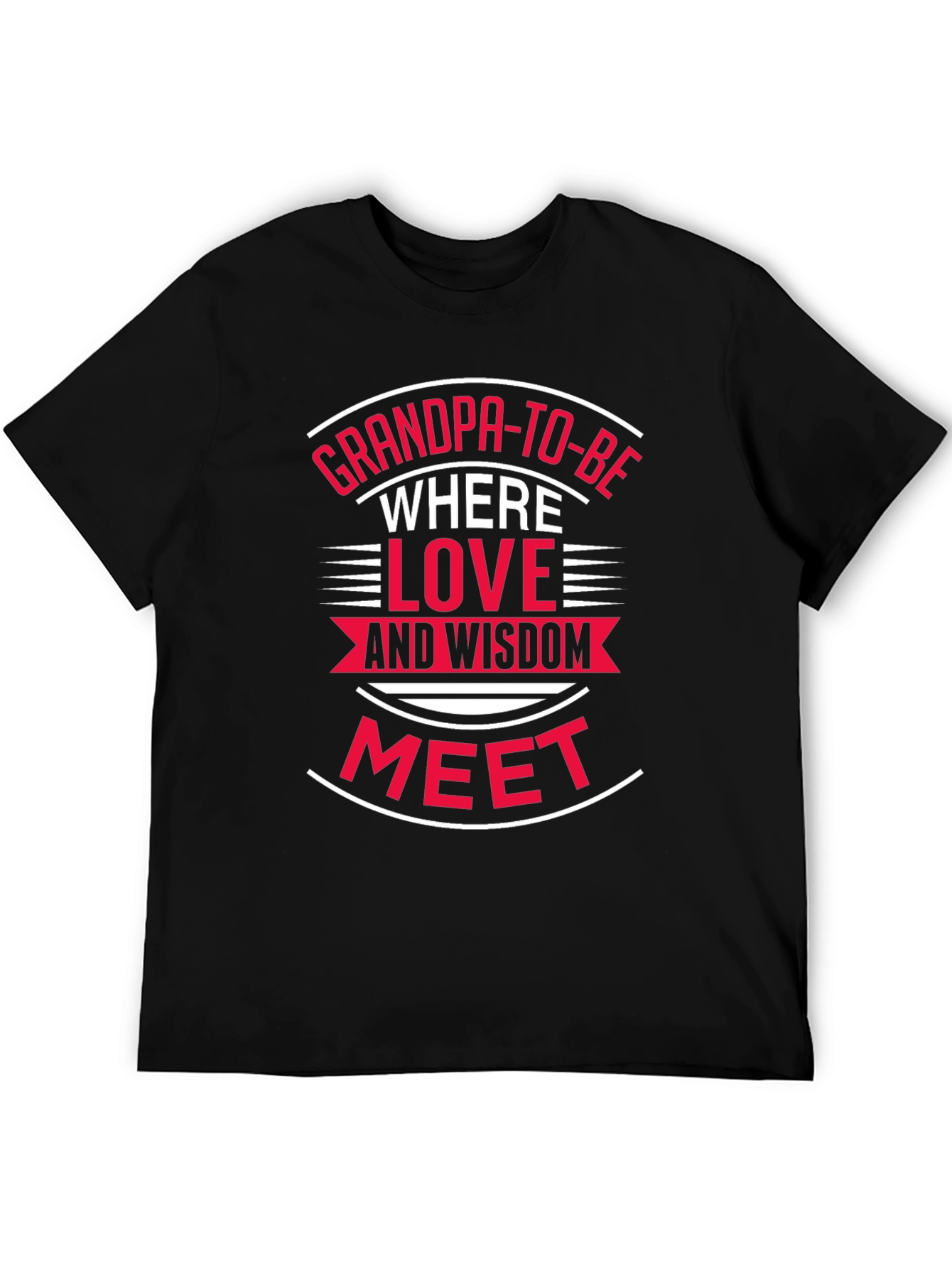 Grandpa-To-Be T-Shirt: Love & Wisdom