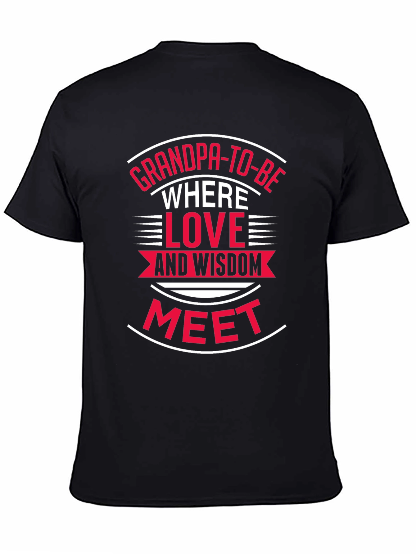 Grandpa-To-Be T-Shirt: Love & Wisdom