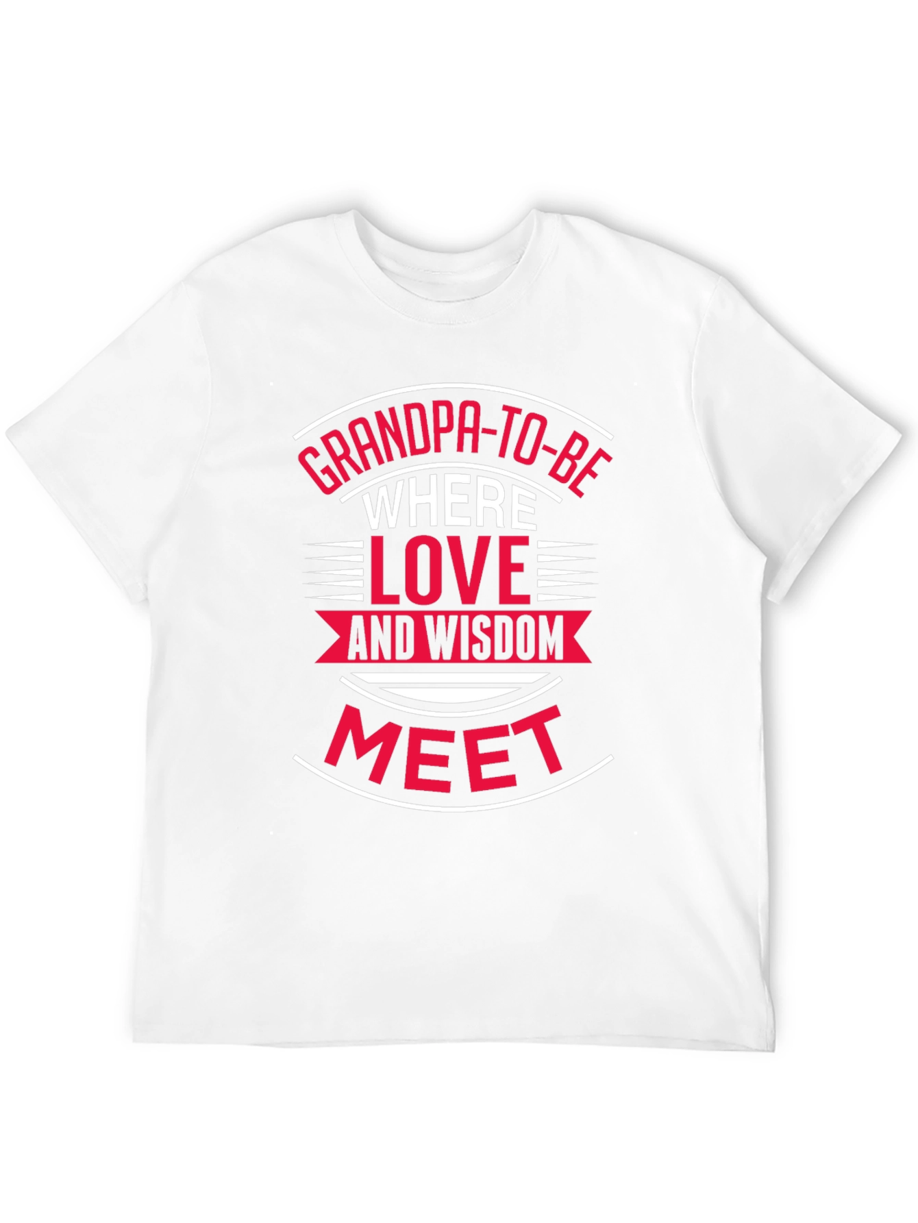 Grandpa-To-Be T-Shirt: Love & Wisdom