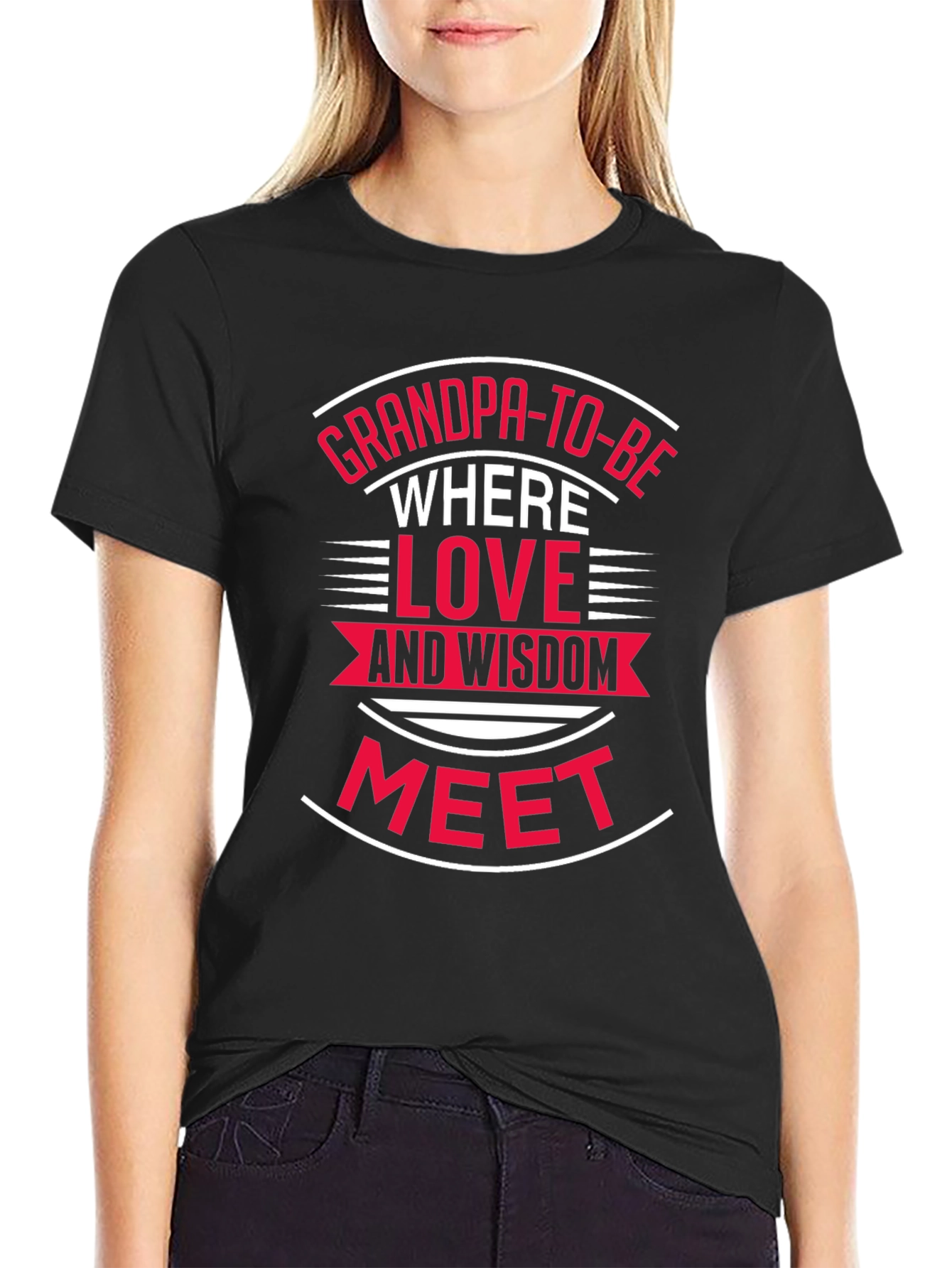 Grandpa-To-Be T-Shirt: Love & Wisdom