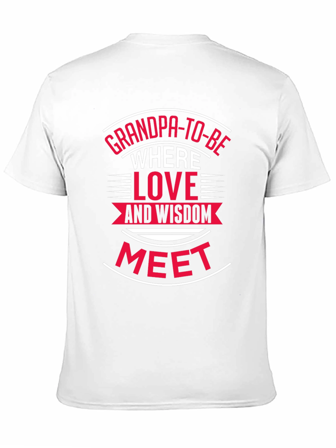 Grandpa-To-Be T-Shirt: Love & Wisdom