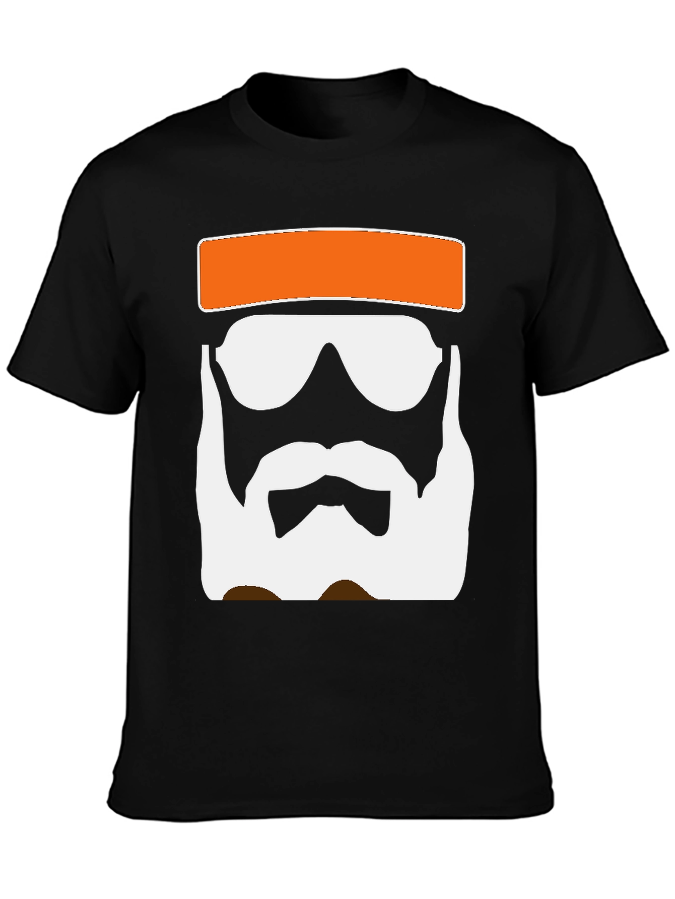 Cool Dude Graphic Tee - Black Cotton Blend