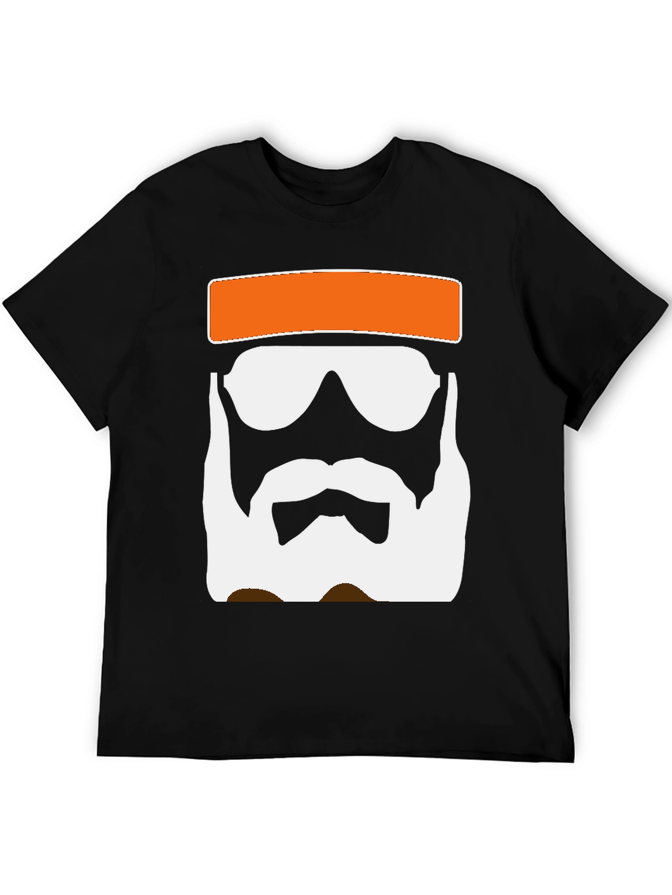 Cool Dude Graphic Tee - Black Cotton Blend
