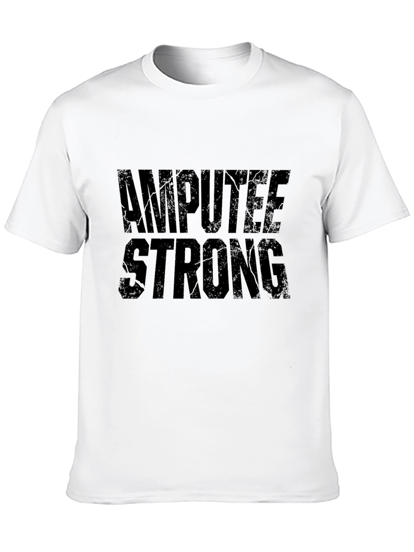 Amputee Strong Graphic Tee - Black