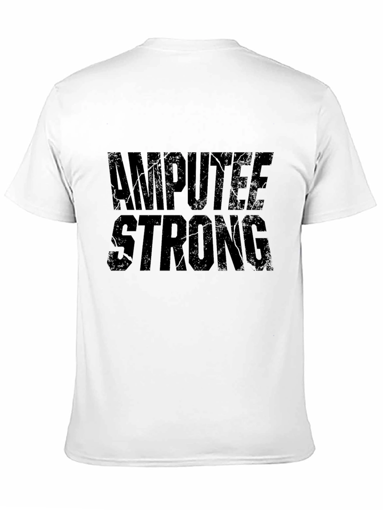 Amputee Strong Graphic Tee - Black