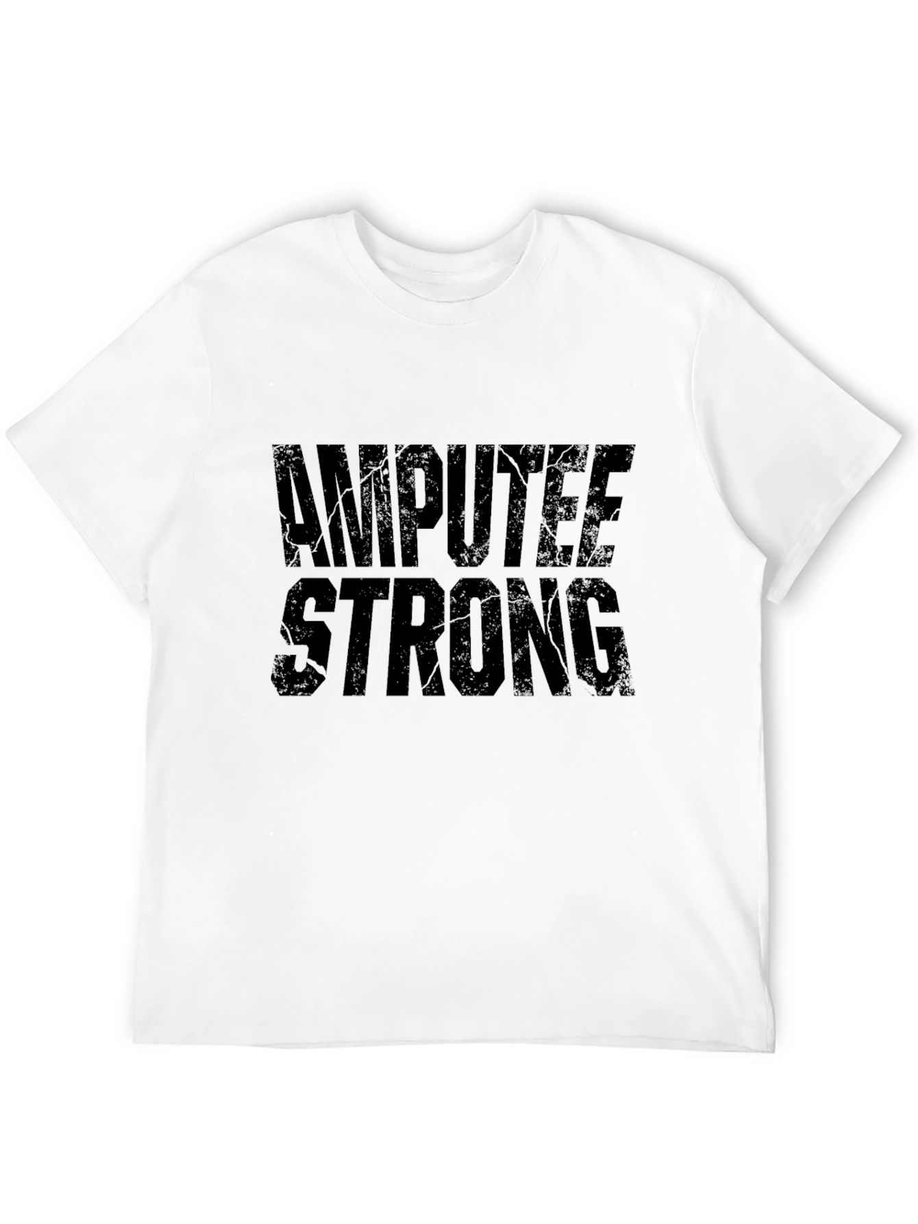 Amputee Strong Graphic Tee - Black