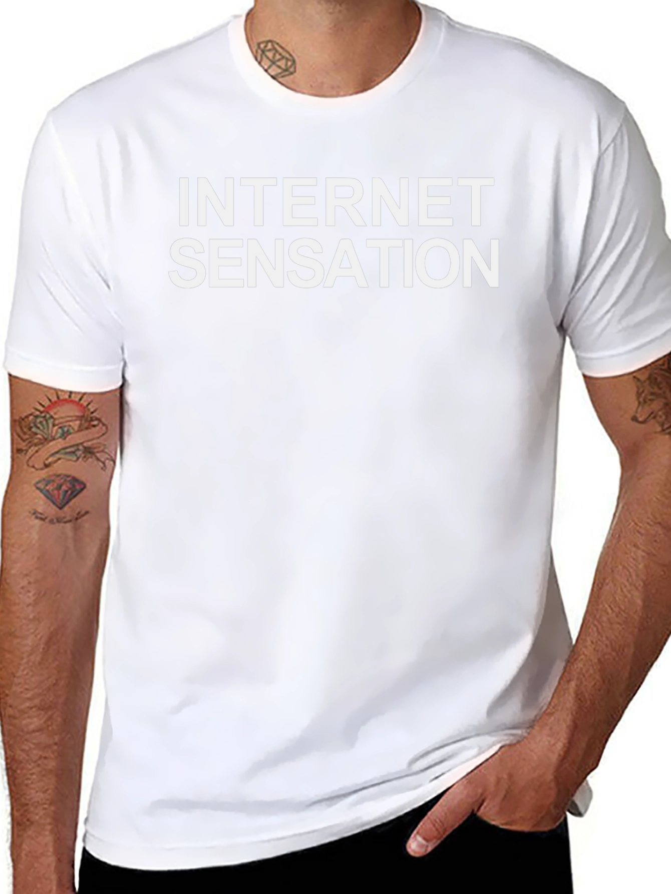 Internet Sensation Black T-Shirt