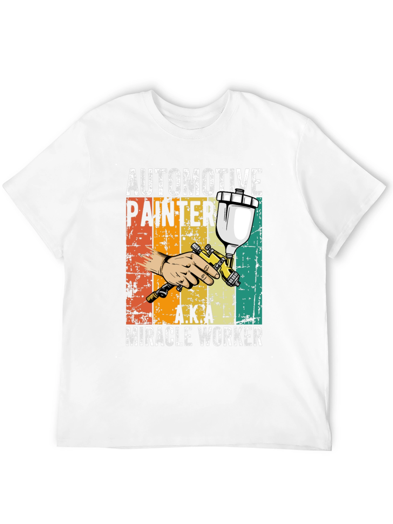 Automotive Painter T-Shirt - Miracle Worker Tee