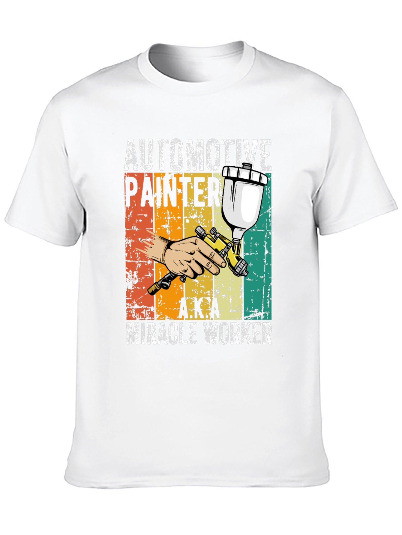 Automotive Painter T-Shirt - Miracle Worker Tee