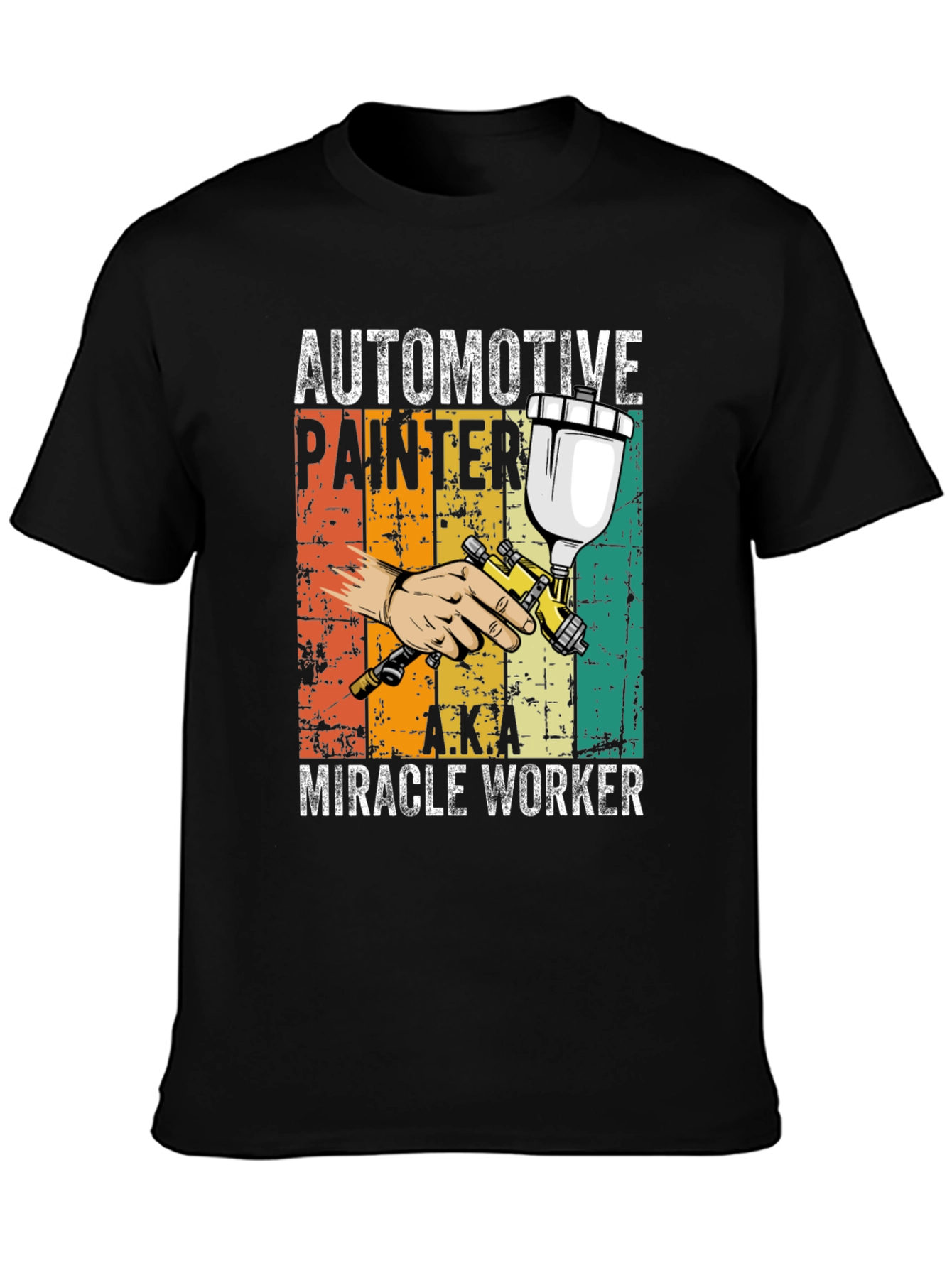 Automotive Painter T-Shirt - Miracle Worker Tee