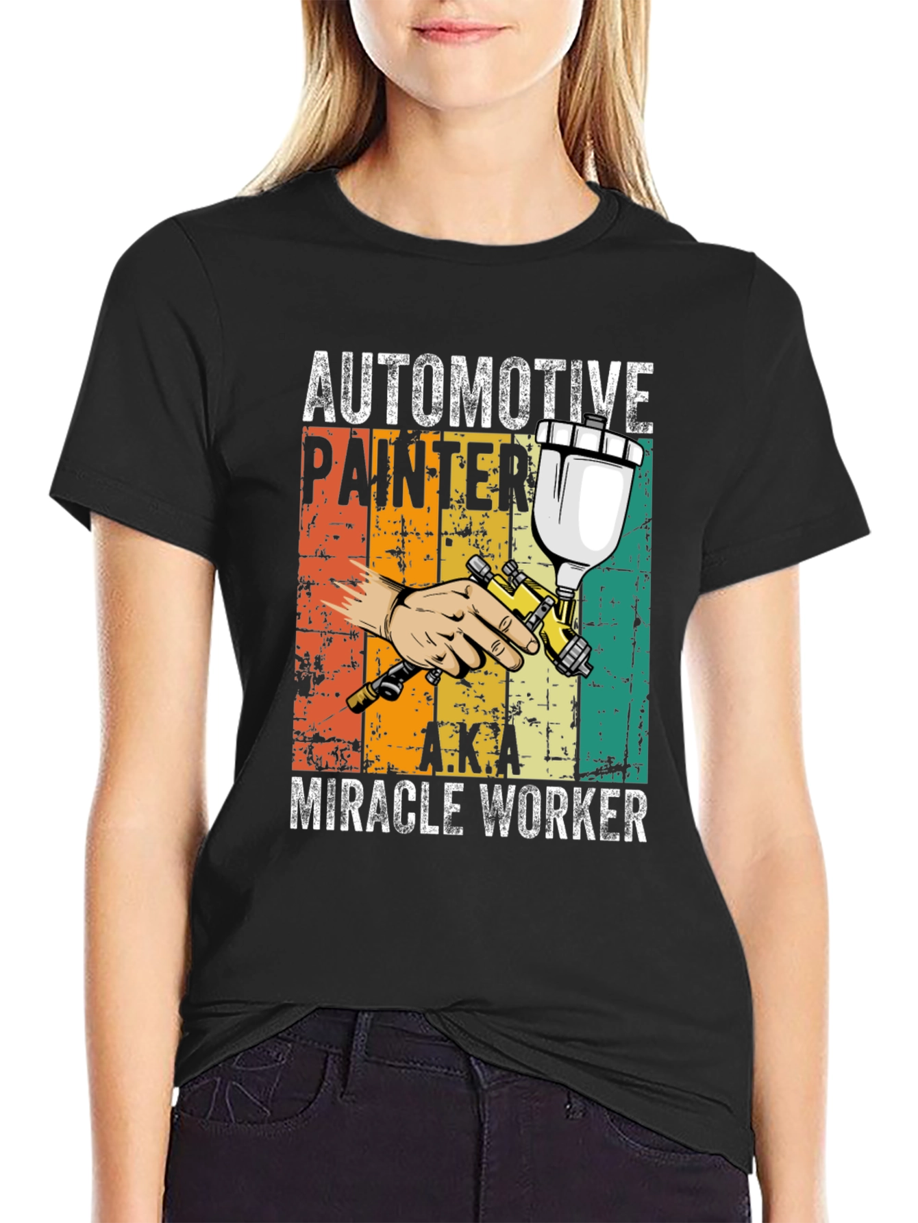Automotive Painter T-Shirt - Miracle Worker Tee
