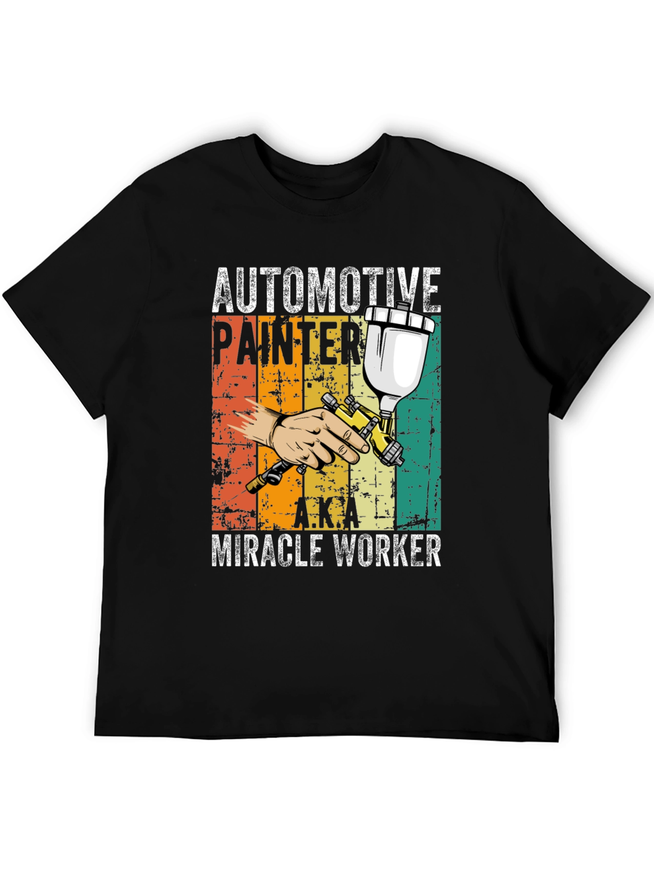 Automotive Painter T-Shirt - Miracle Worker Tee