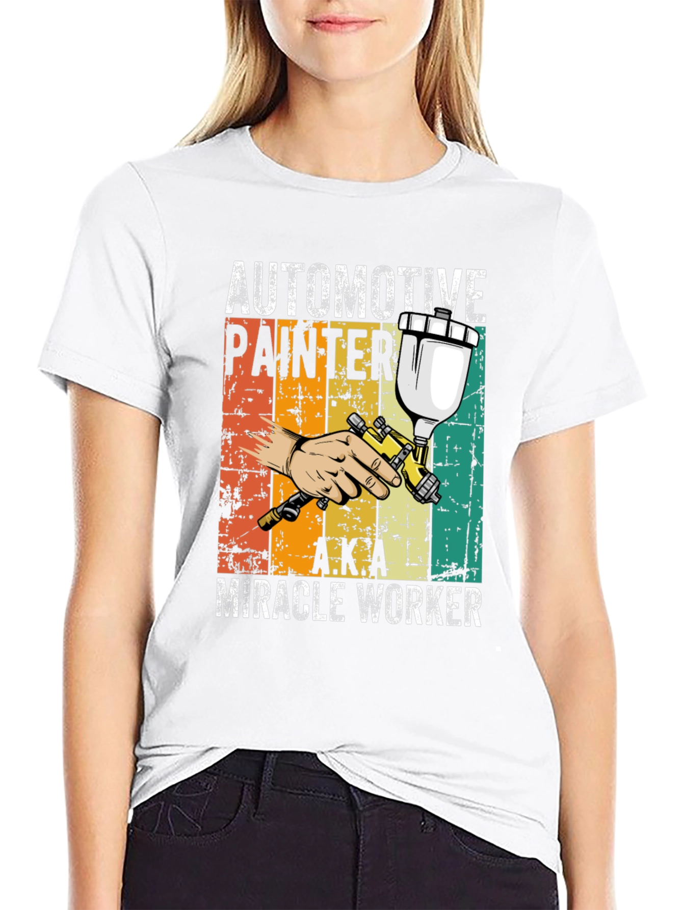 Automotive Painter T-Shirt - Miracle Worker Tee