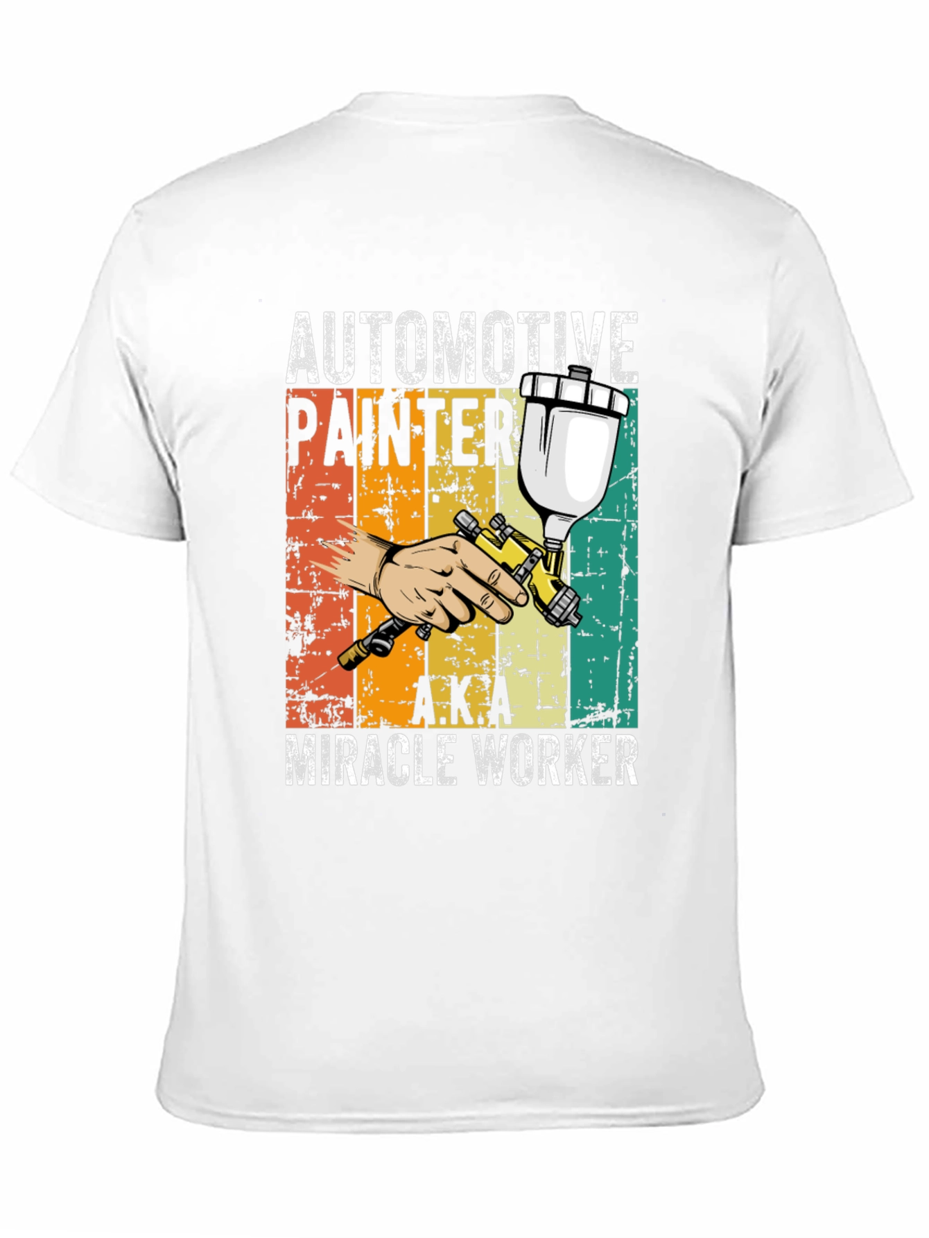 Automotive Painter T-Shirt - Miracle Worker Tee