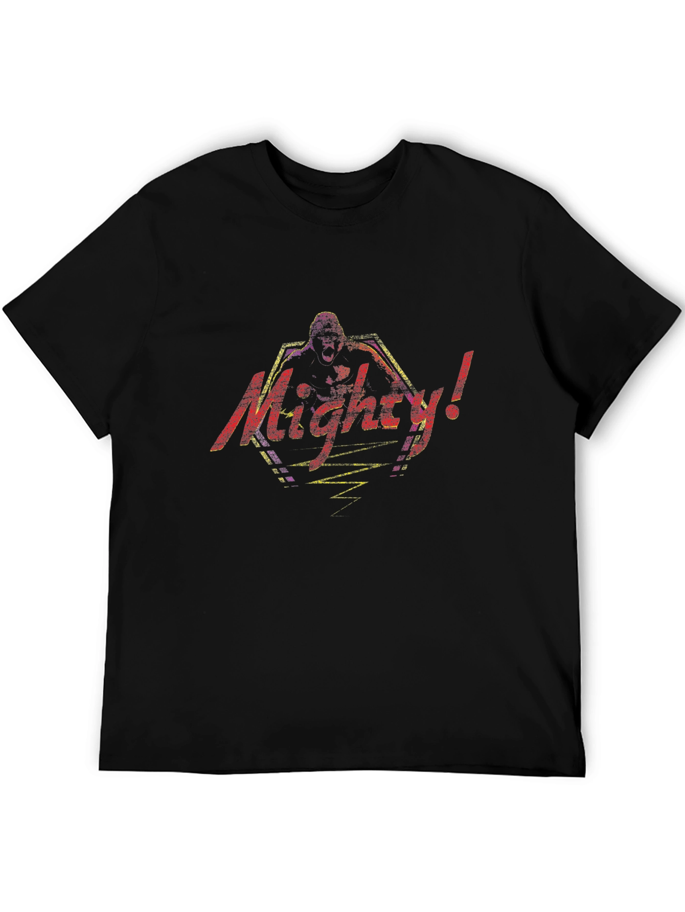 Mighty Gorilla Graphic T-Shirt - Black