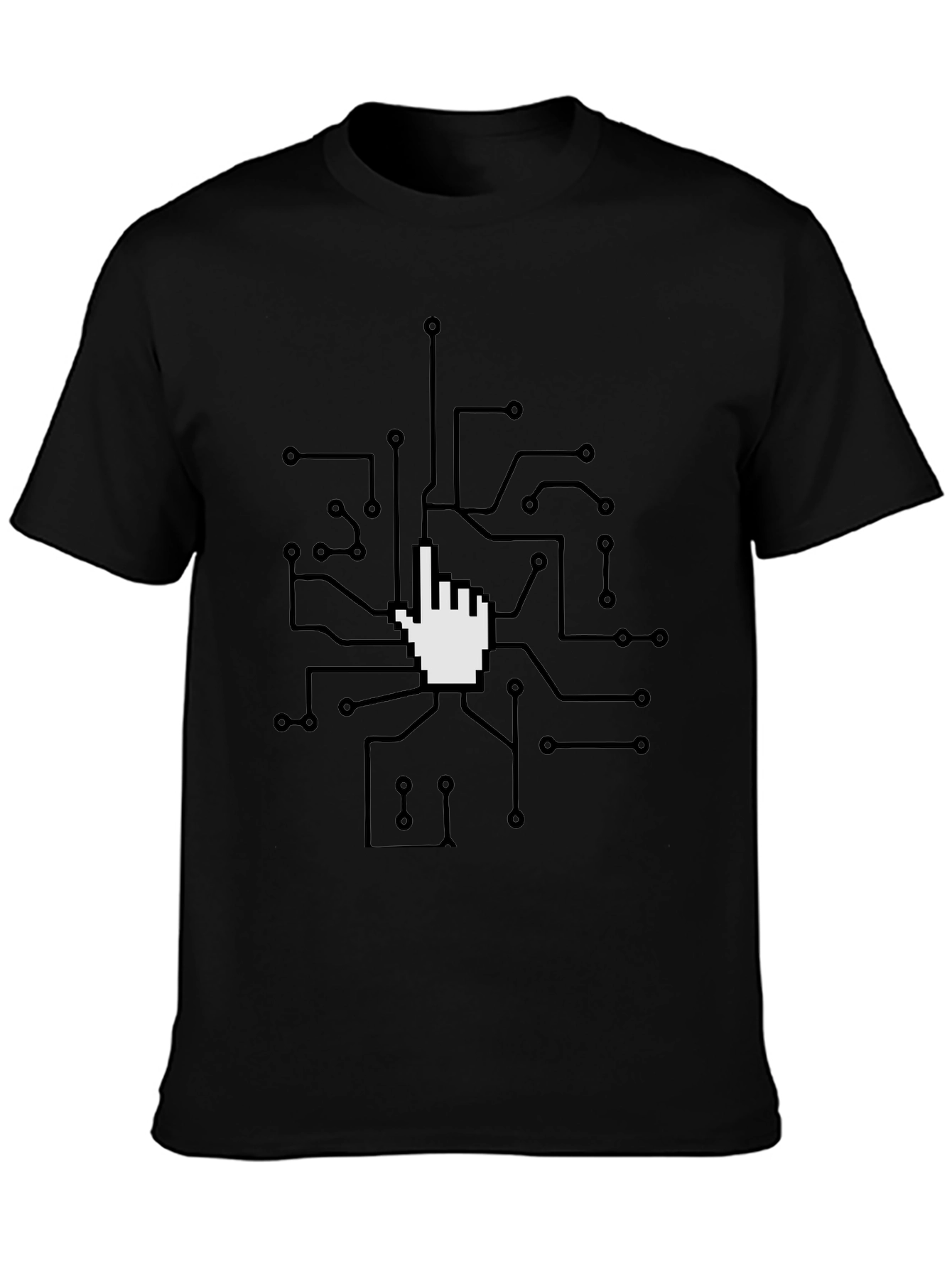 Tech Circuit Hand T-Shirt