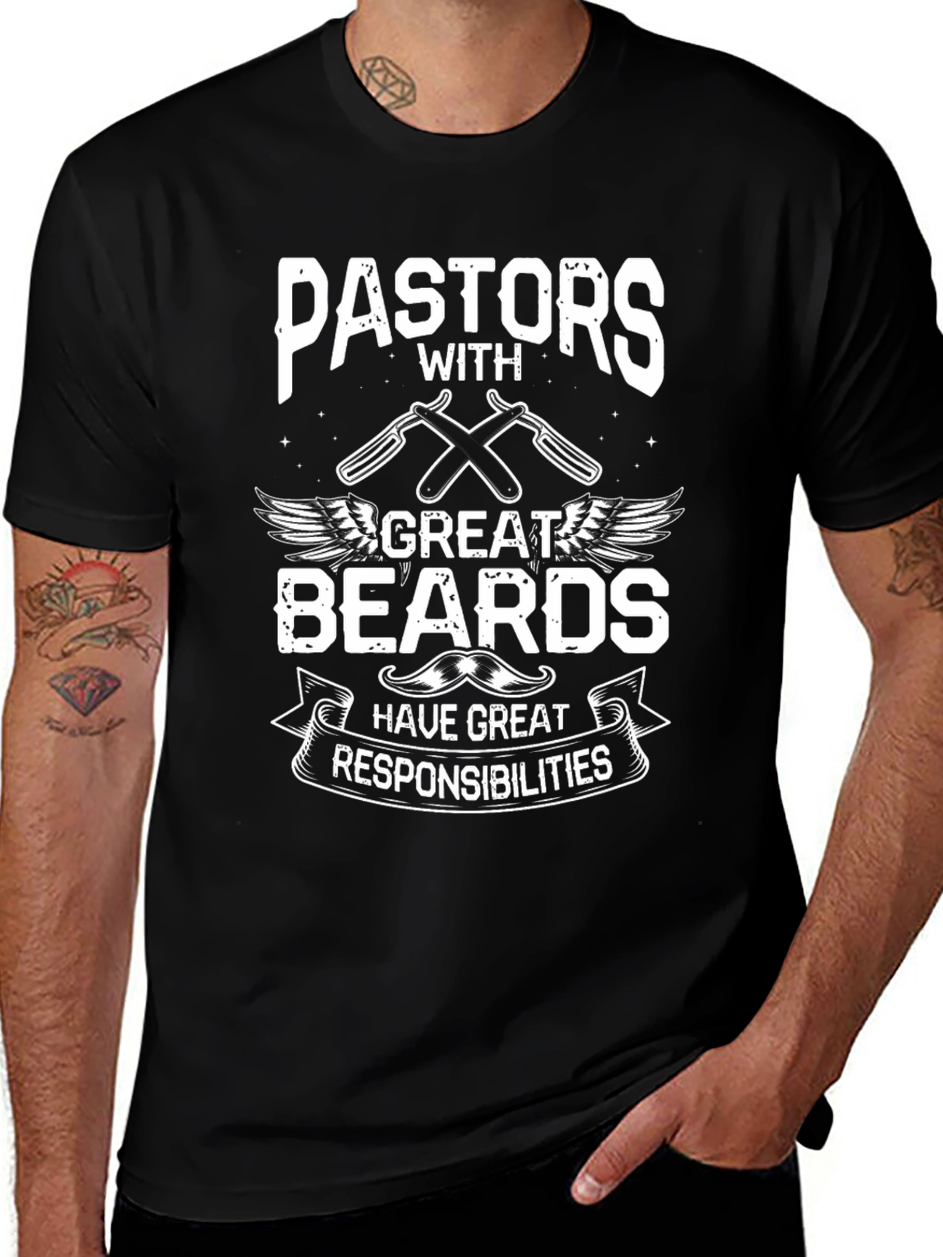 Pastors with Great Beards T-Shirt