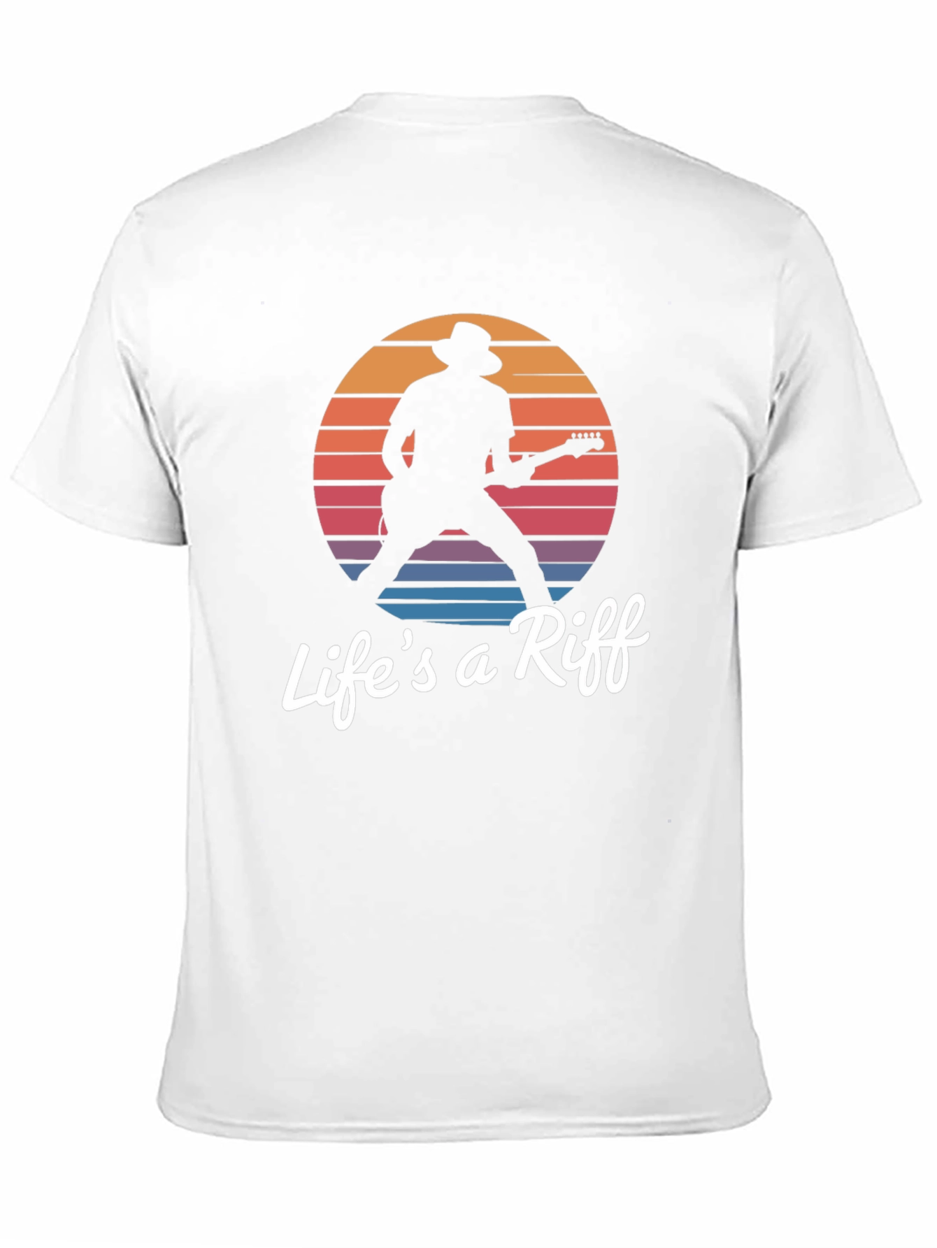 Lifes a Riff Graphic Tee - Music Lover T-Shirt