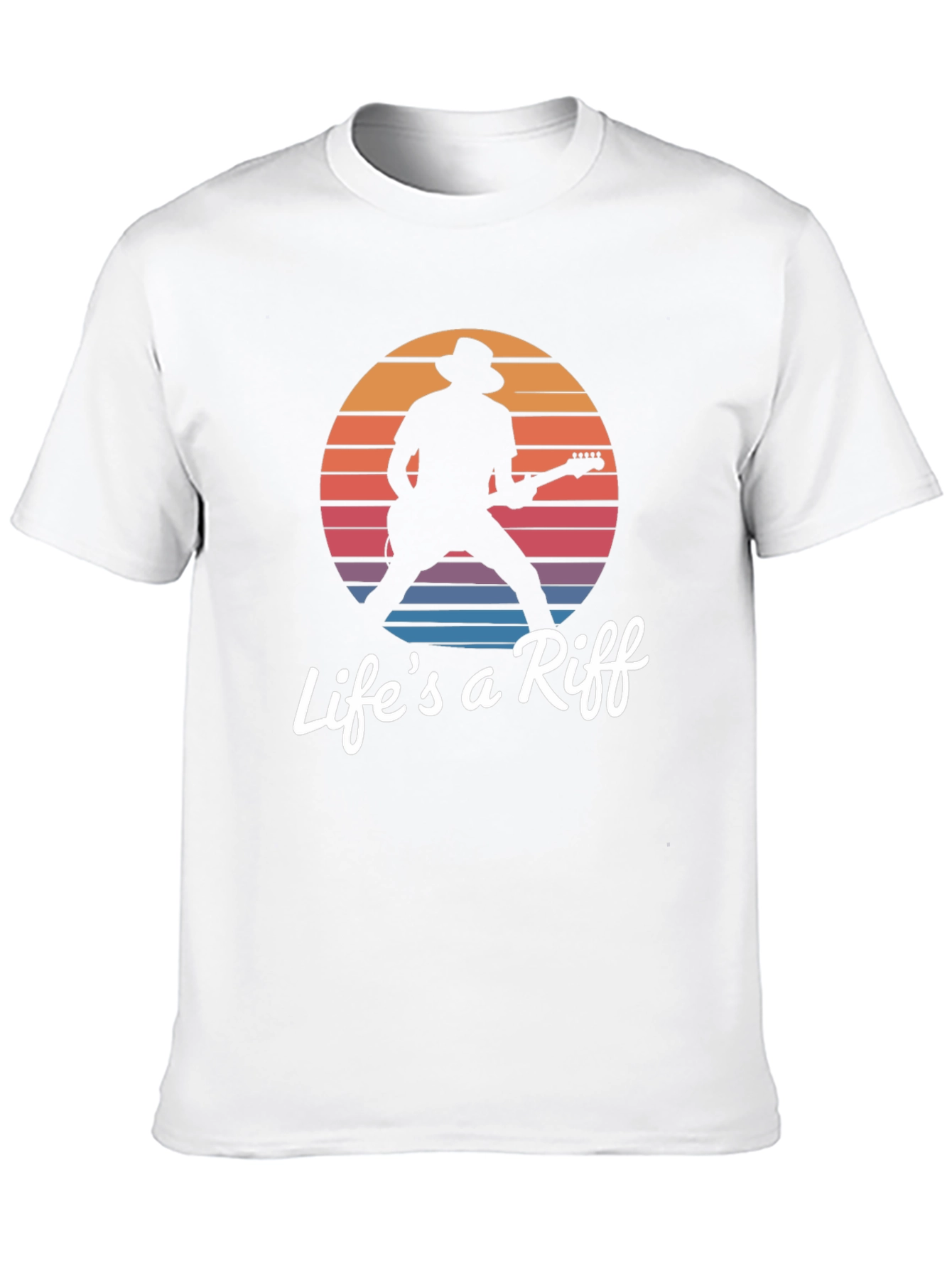 Lifes a Riff Graphic Tee - Music Lover T-Shirt