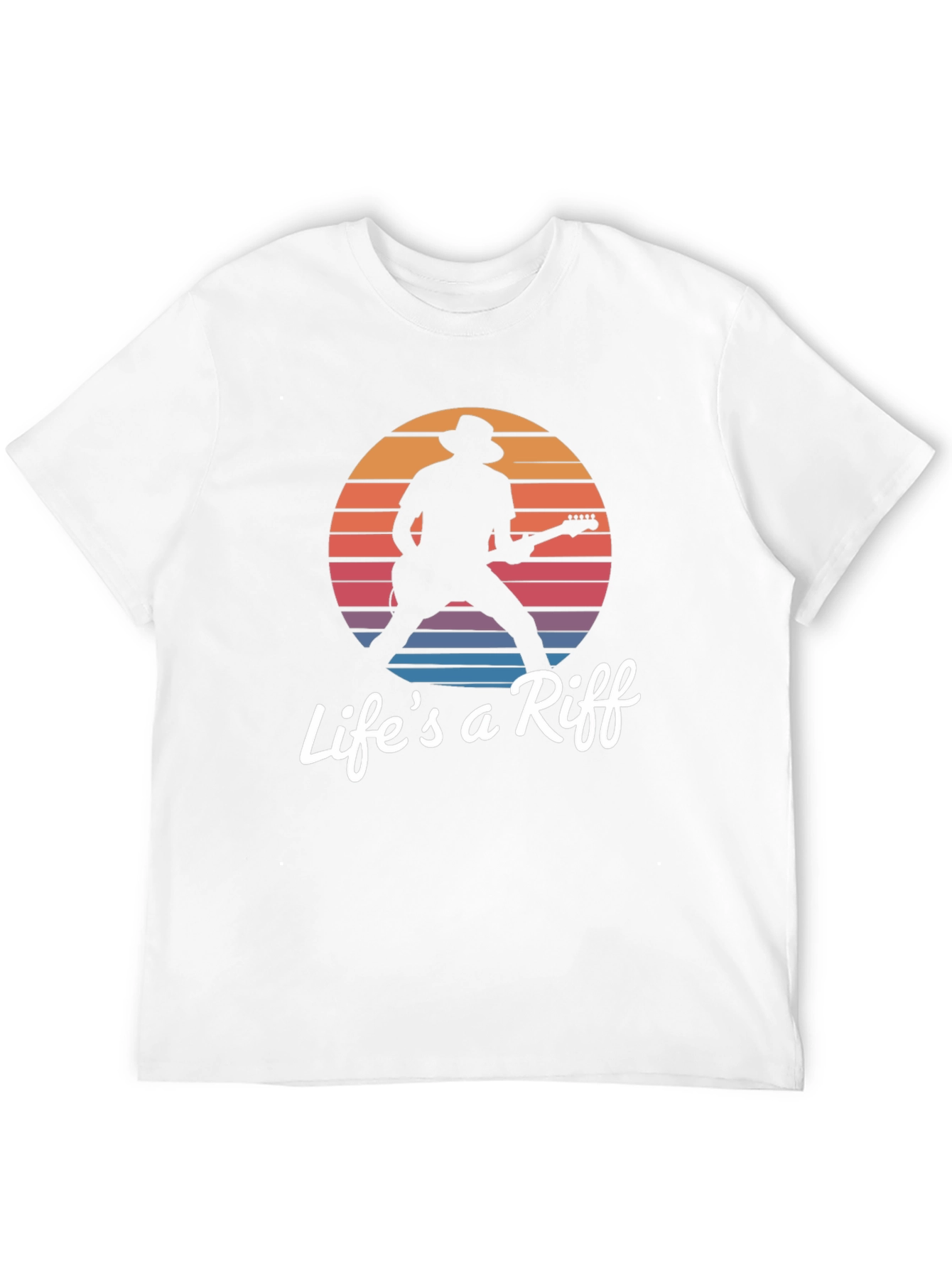 Lifes a Riff Graphic Tee - Music Lover T-Shirt