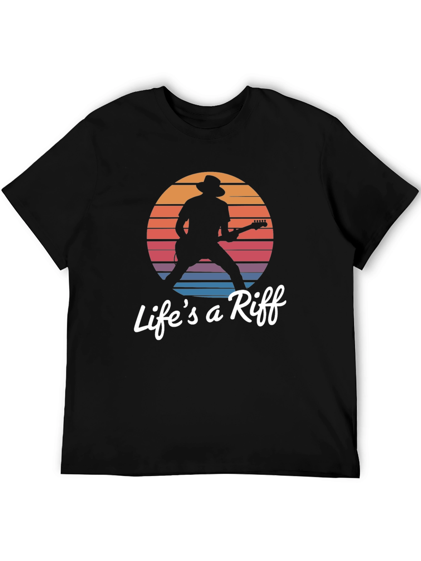 Lifes a Riff Graphic Tee - Music Lover T-Shirt
