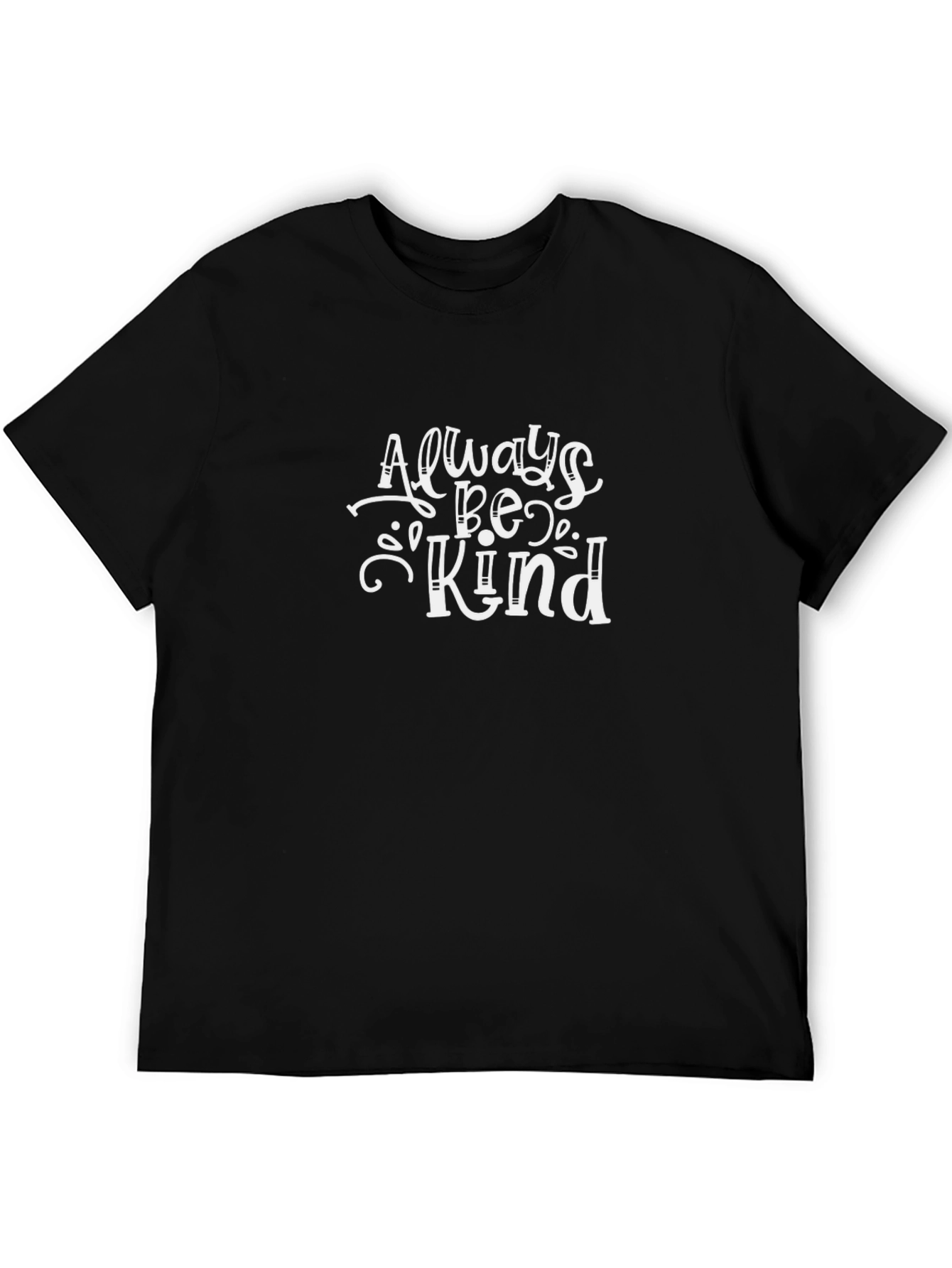 Always Be Kind Graphic T-Shirt - Black