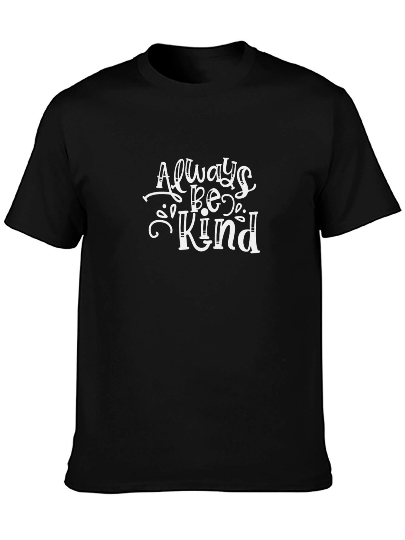 Always Be Kind Graphic T-Shirt - Black
