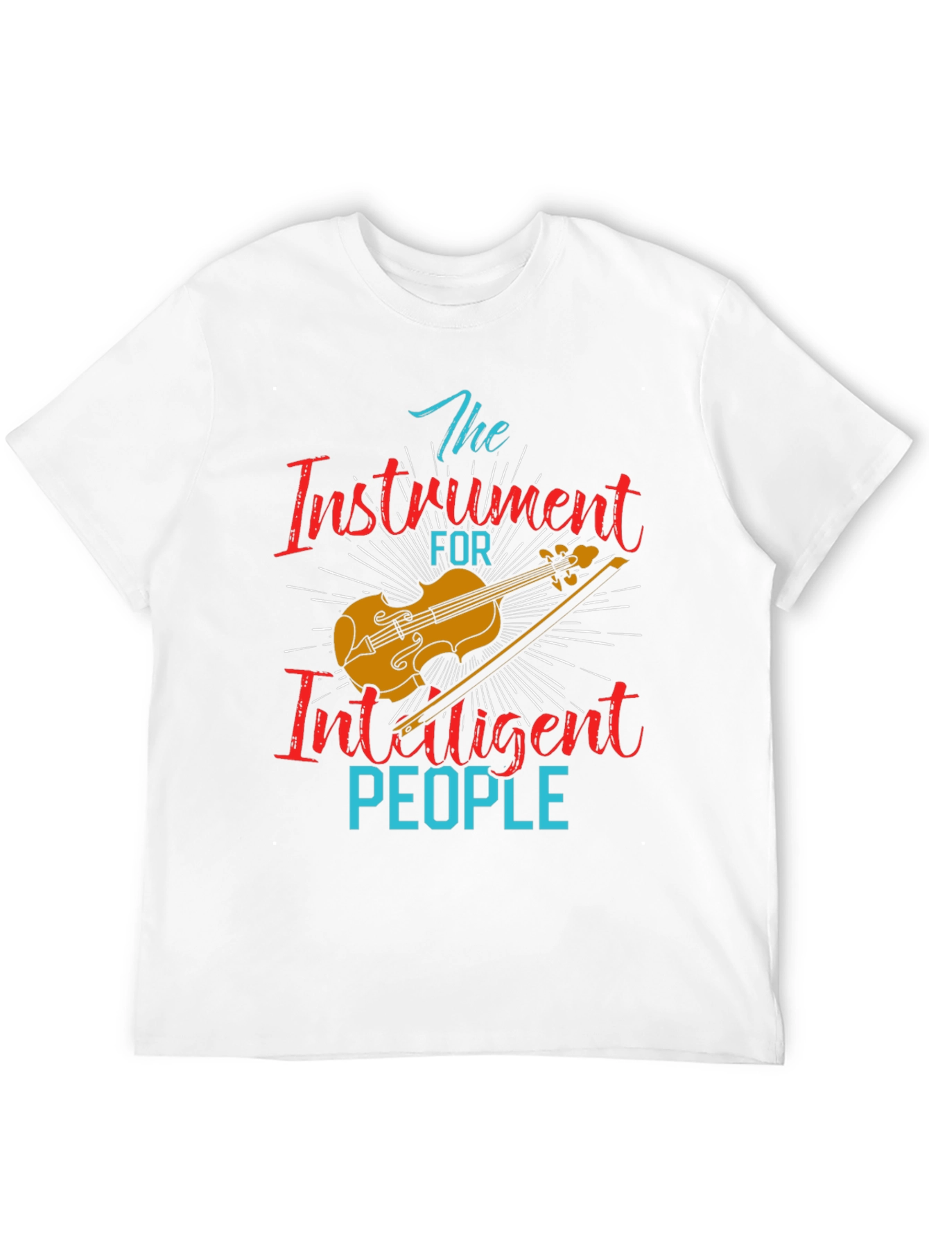Intelligent People Violin T-Shirt