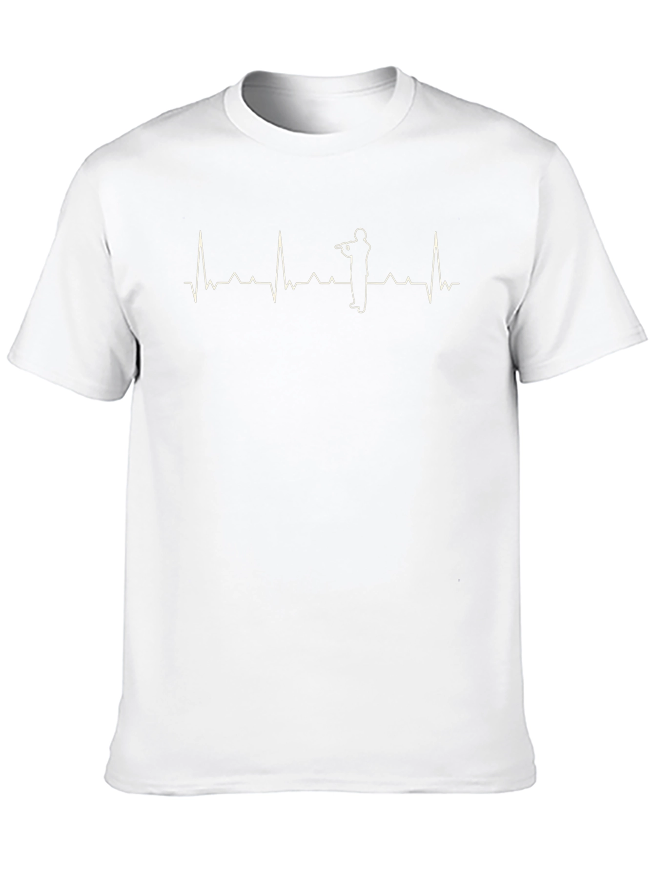 Shooting Heartbeat T-Shirt - Black