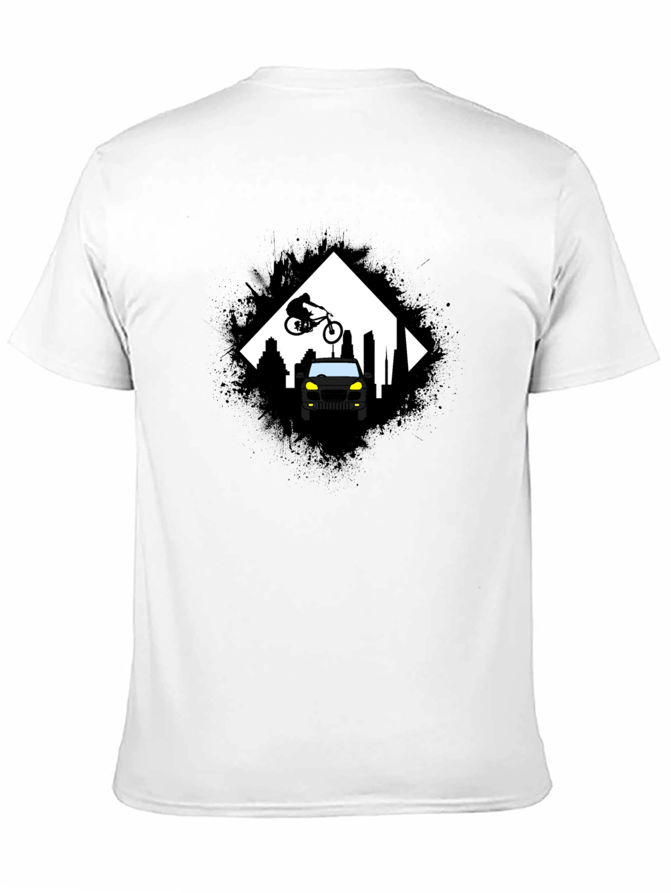 Urban Ride T-Shirt - Black Graphic Tee