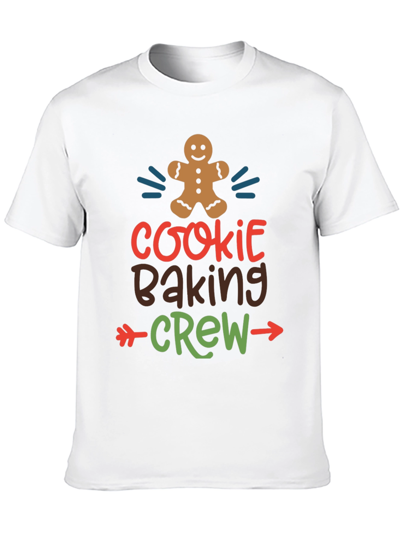 Cookie Baking Crew Christmas T-Shirt