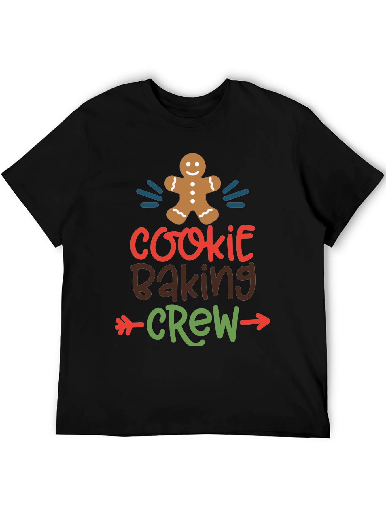 Cookie Baking Crew Christmas T-Shirt