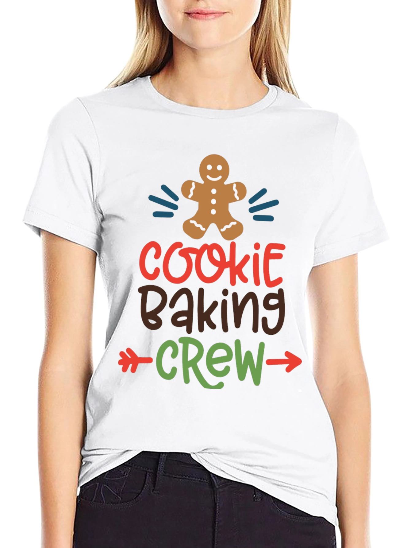 Cookie Baking Crew Christmas T-Shirt