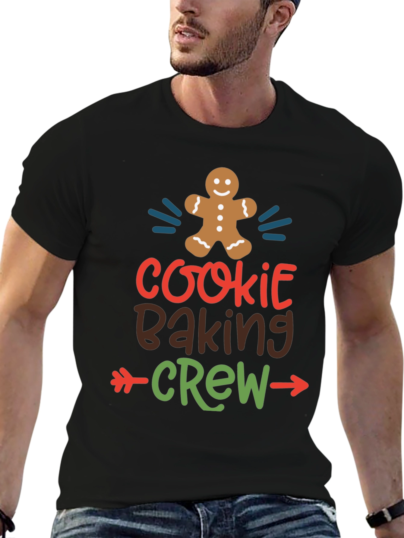 Cookie Baking Crew Christmas T-Shirt