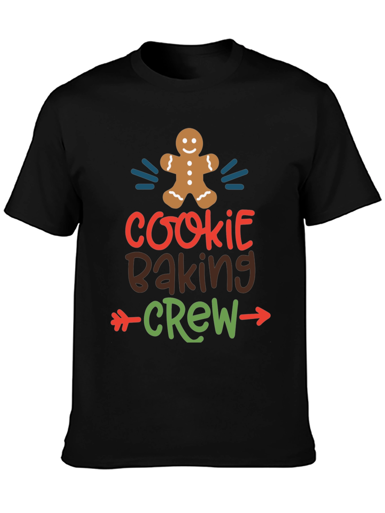 Cookie Baking Crew Christmas T-Shirt