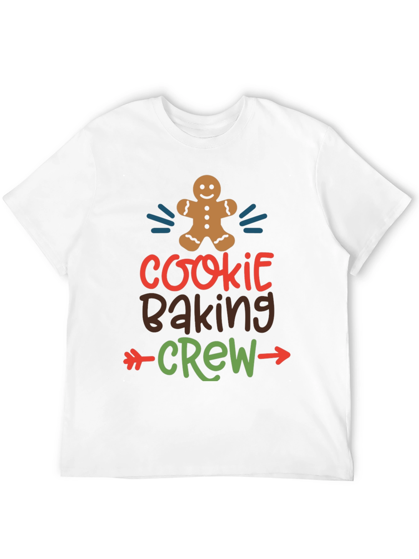 Cookie Baking Crew Christmas T-Shirt