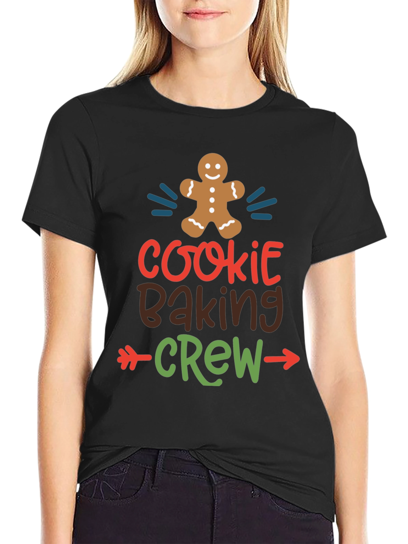 Cookie Baking Crew Christmas T-Shirt