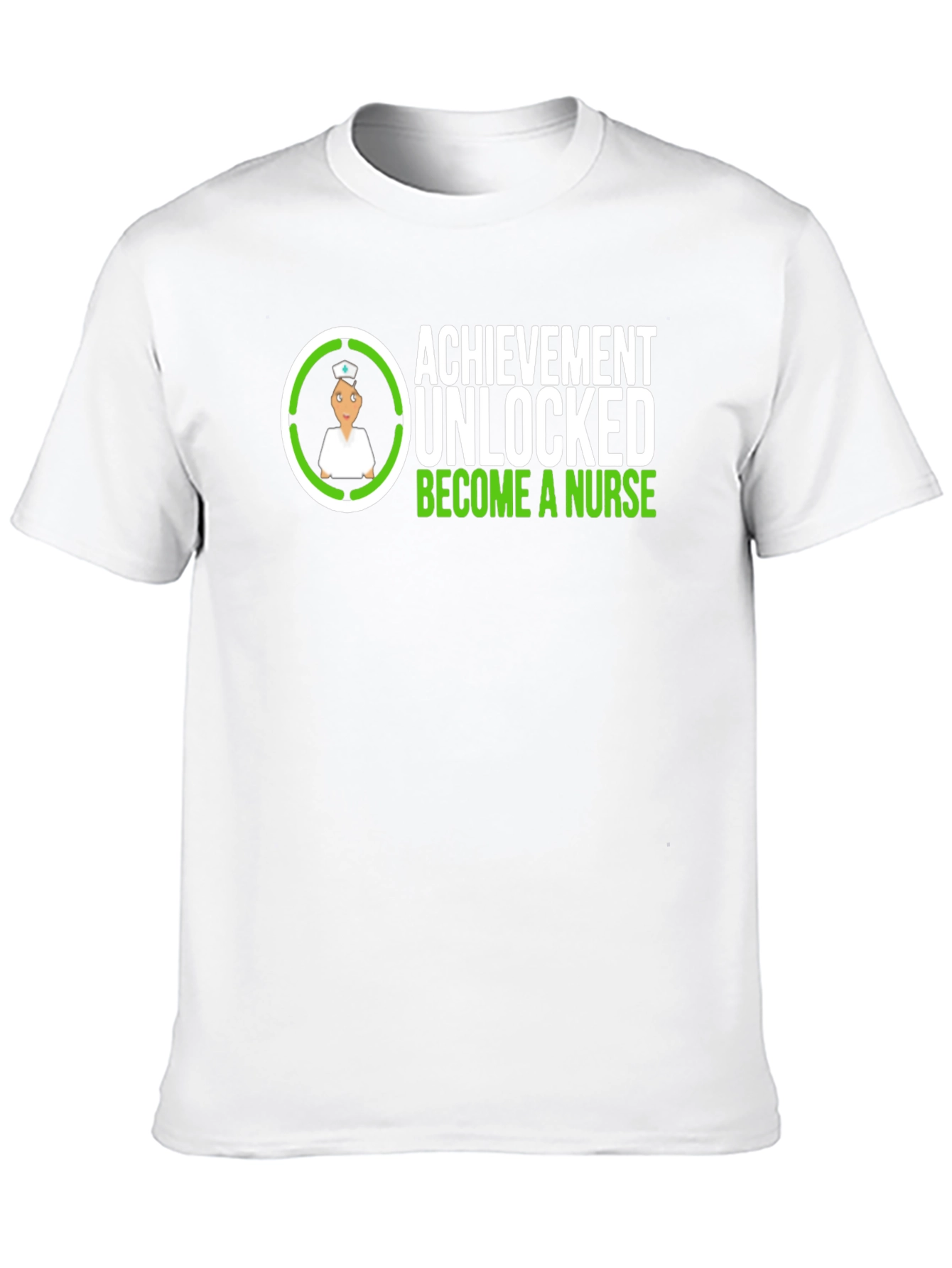 Achievement Unlocked Nurse Graphic Tee