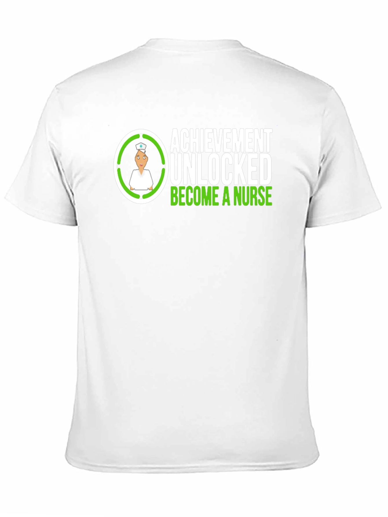 Achievement Unlocked Nurse Graphic Tee