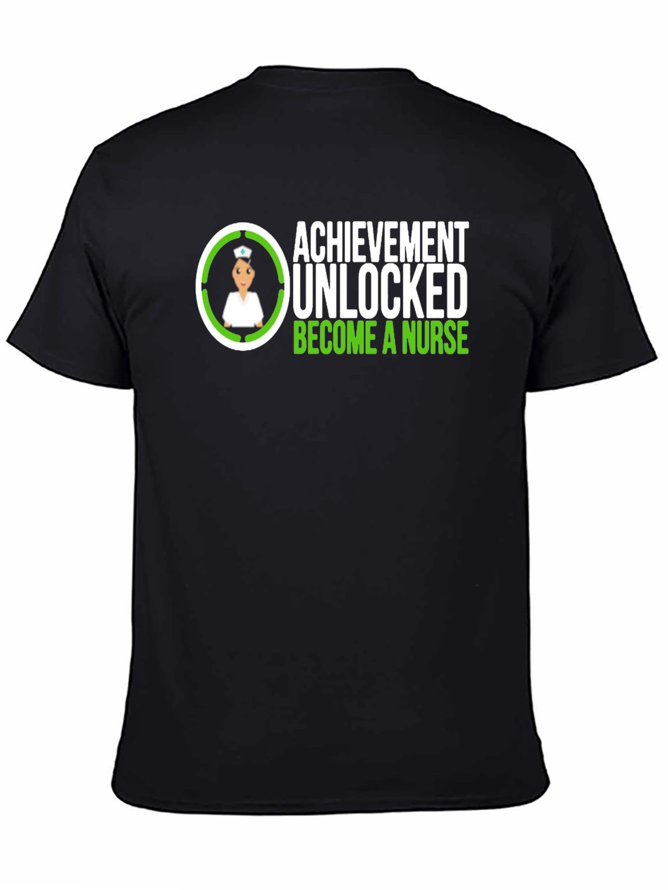 Achievement Unlocked Nurse Graphic Tee