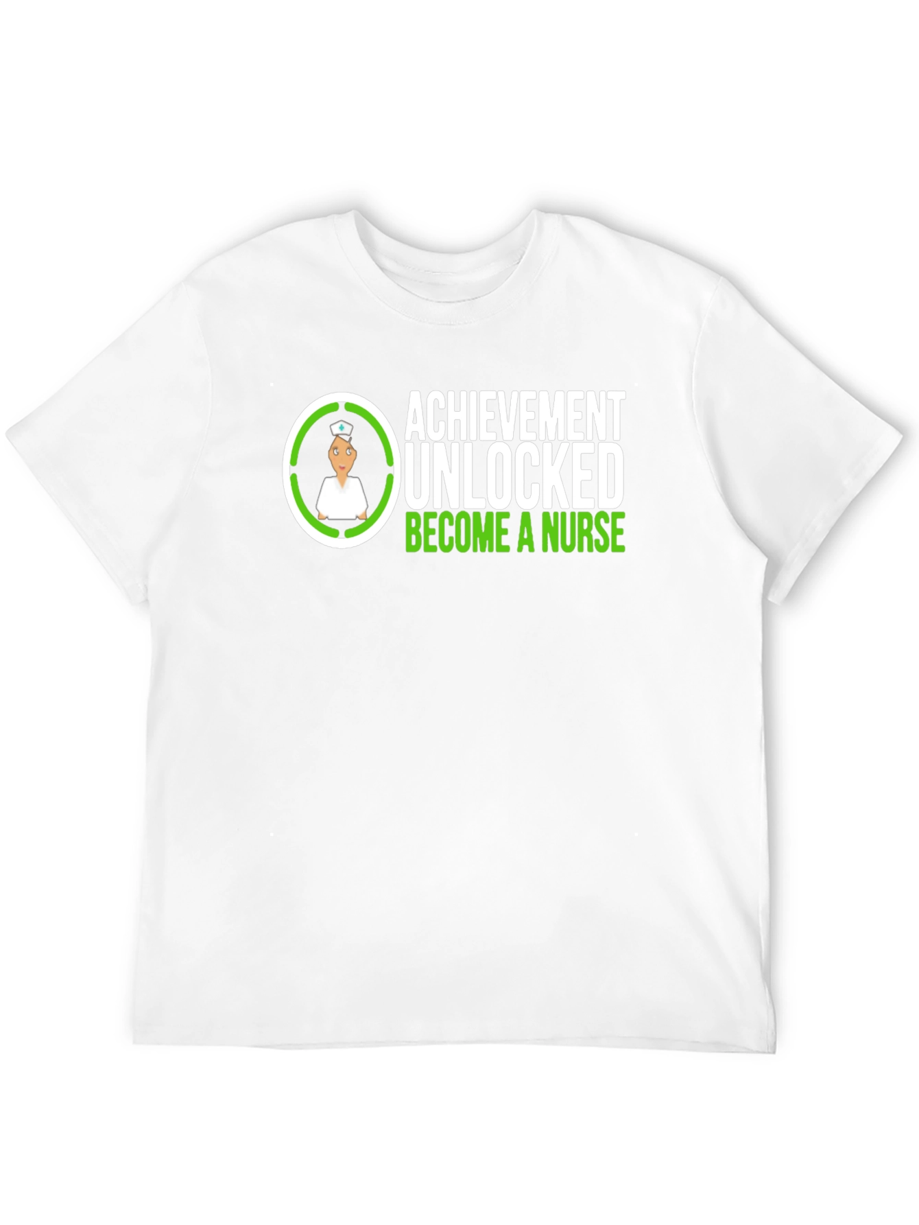 Achievement Unlocked Nurse Graphic Tee