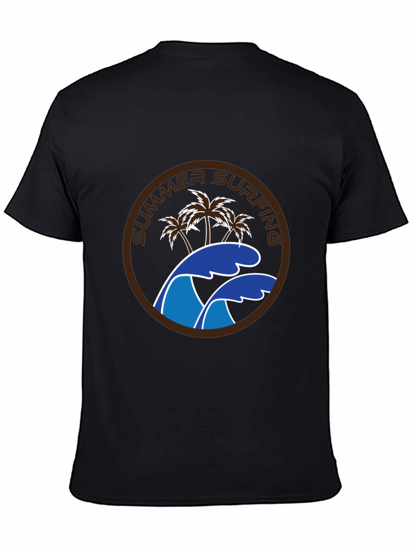 Summer Surfing Graphic T-Shirt