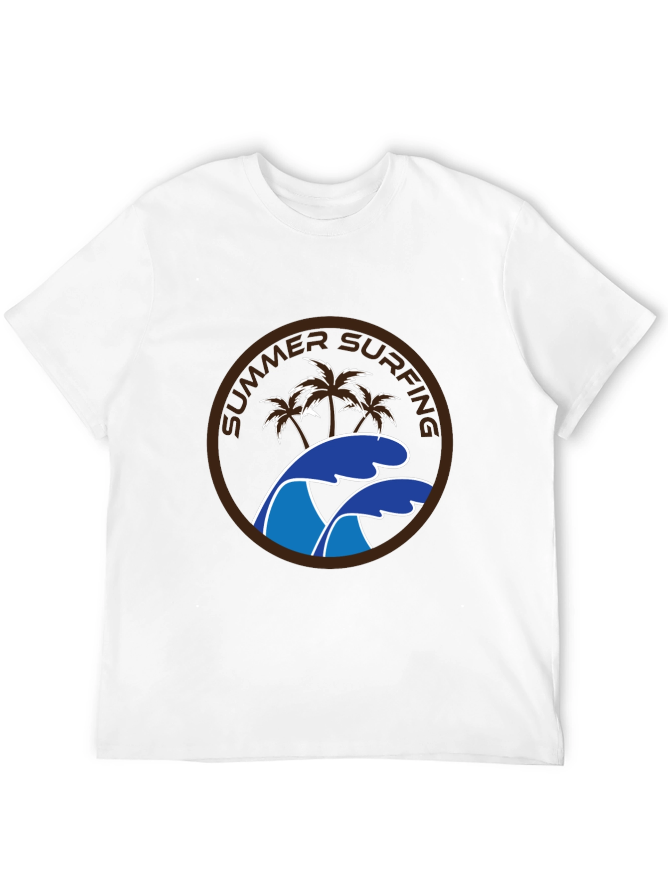 Summer Surfing Graphic T-Shirt
