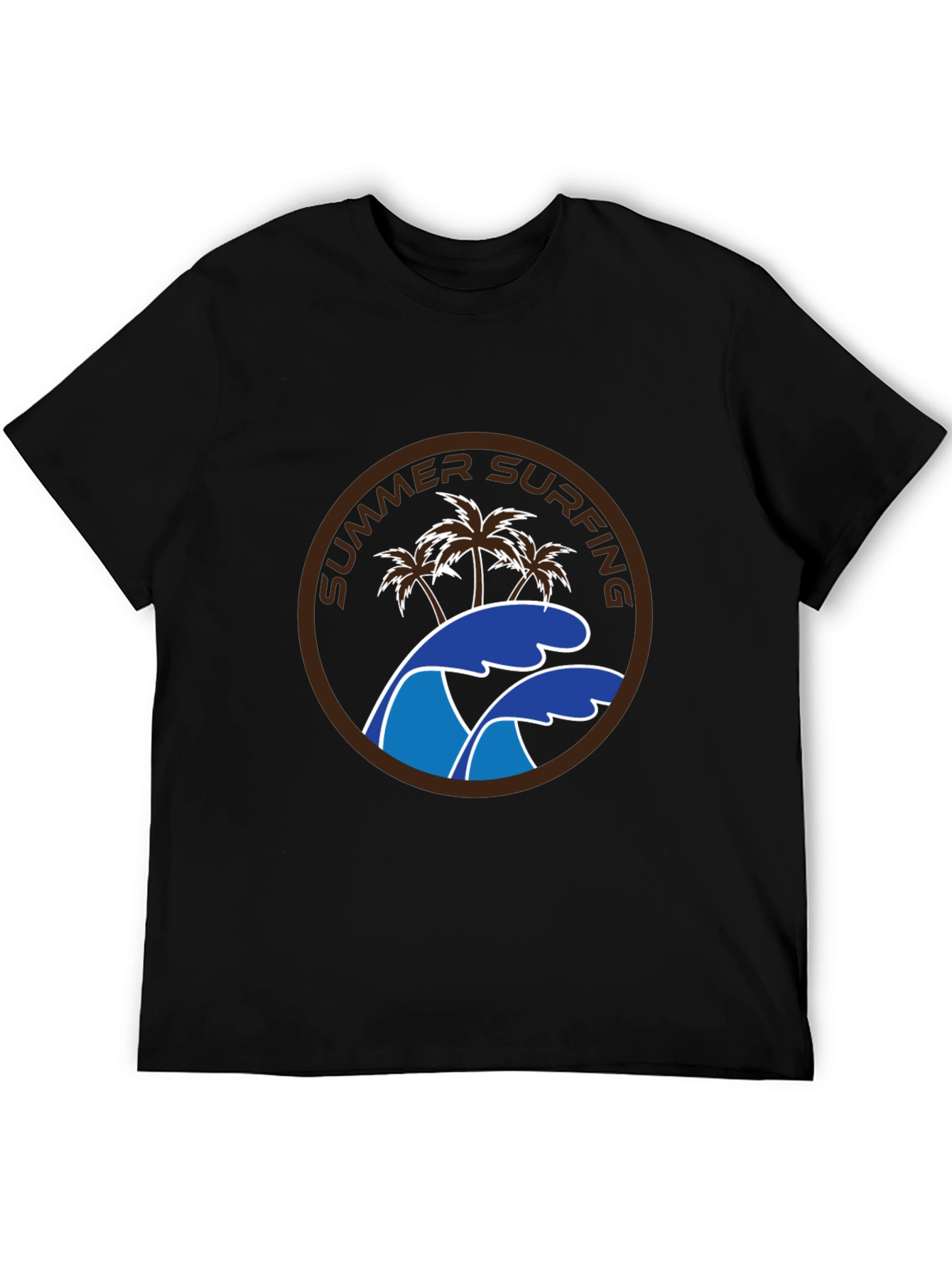 Summer Surfing Graphic T-Shirt