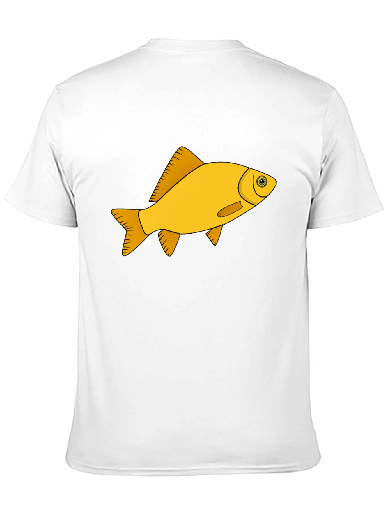 Goldfish Graphic T-Shirt - Black Cotton Tee