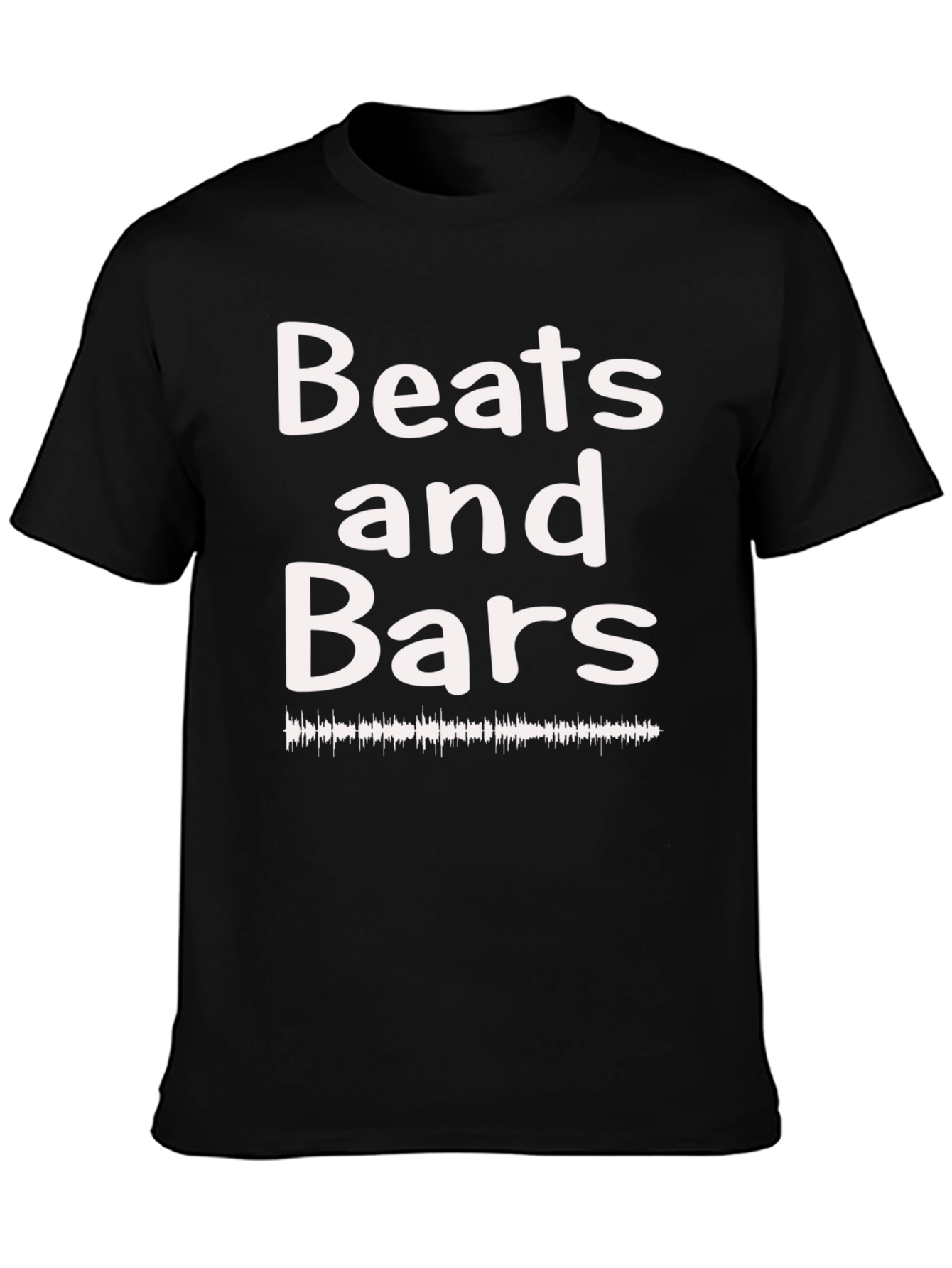 Beats and Bars Graphic T-Shirt - Music Lover Tee