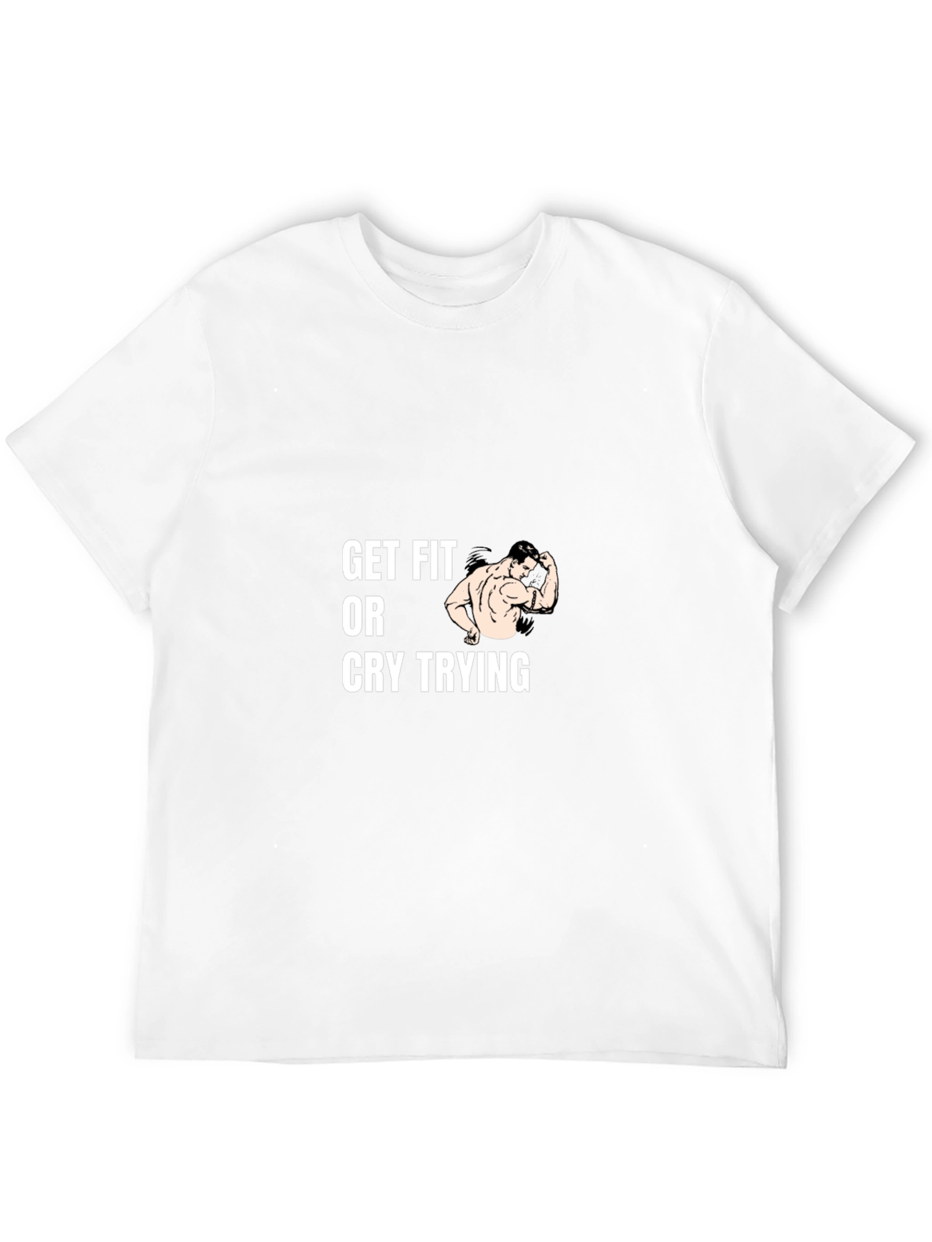Get Fit T-Shirt - Black Workout Tee